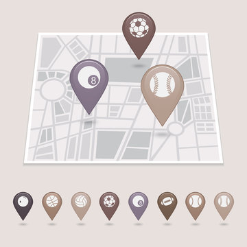 Locating Pictogram
