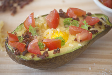baked avocado