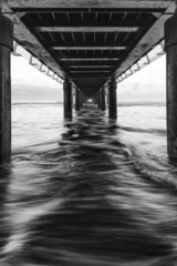 sotto il pontile
