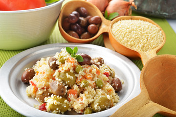 cous cous vegetariano estivo