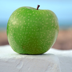Stillleben mit Apfel
