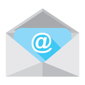Email icon design illustration