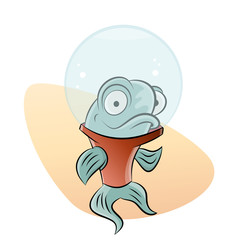 fisch an land