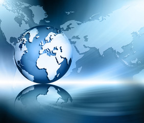 Fototapeta premium Best Internet Concept of global business from concepts series