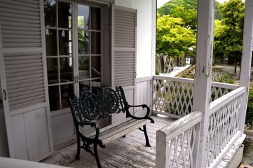Bench on the Verandah