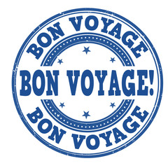 Bon voyage stamp