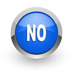 no blue glossy web icon