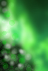 Fototapeta premium Abstract smooth green bokeh background