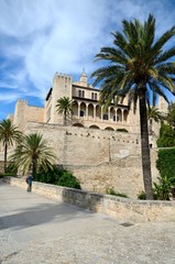 Fototapeta na wymiar Palma de Mallorca - Castle