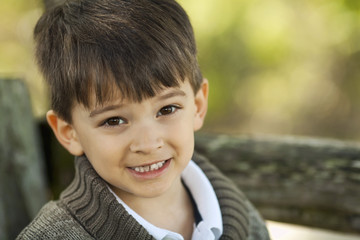 Young smiling boy