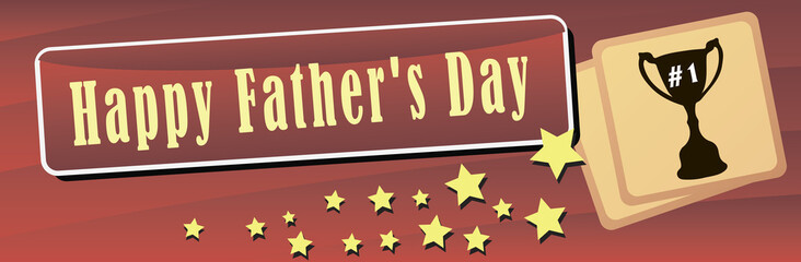 Happy Father Day Banner