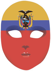 Ecuador mask