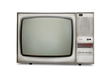 Old-fashioned tube TV