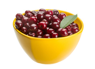 Cherry in the bowl