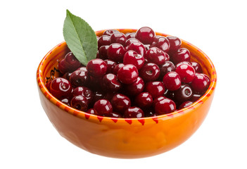 Cherry in the bowl