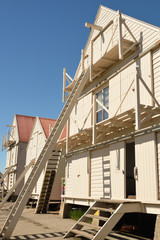 Obraz premium Drewniany loft żagiel