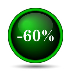 60 percent discount icon