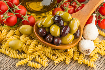 Italian food background