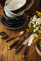 Vintage tableware