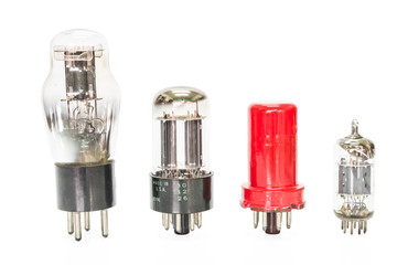 Vacuum electronic preamplifier tubes
