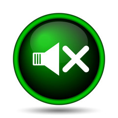 Fototapeta premium No sound icon