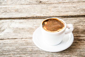 hot coffee cup