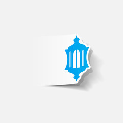 realistic design element: lantern