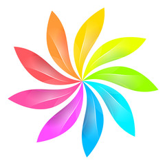 Colorful vector logo