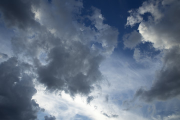 Sky and clouds background