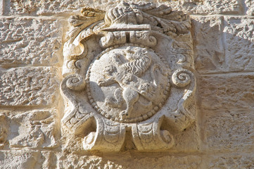 Coat of arms. Giovinazzo. Puglia. Italy.