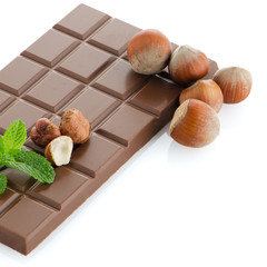 Chocolate Bar with hazelnuts