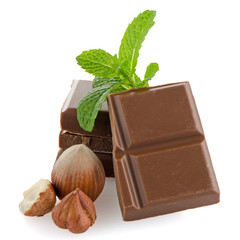 Chocolate Bar with hazelnuts