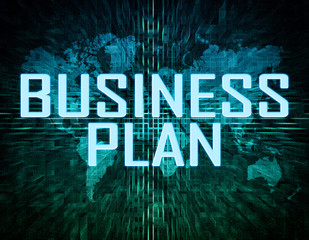 Fototapeta na wymiar Business Plan