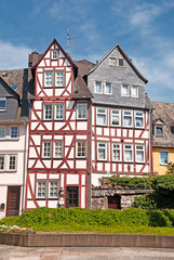 Fachwerkhäuser in der Altstadt von Wetzlar in Mittelhessen