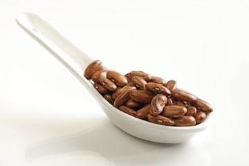 Getrocknete Bohnen Schnapp