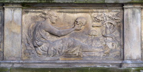 Bas-relief in Gdansk