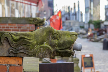 Fototapeta premium gargoyles in Gdansk