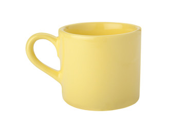 yellow cup