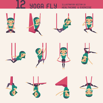Yoga fly set