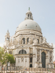 Fototapeta na wymiar Venedig, historische Altstadt, Basilika, Kirche, Sommer, Italien