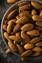 Raw Organic Brown Almonds