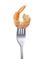 Gamba auf einer Gabel