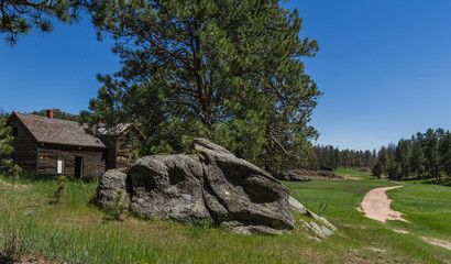 old farmhouse in South Dakota