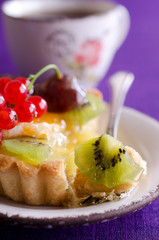 cake with fruit