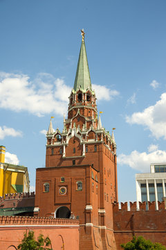 Кремль, Александровский сад, Москва