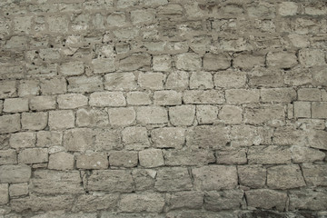 fragment of stone wall