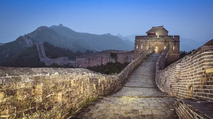 Foto op Canvas Grote muur van China © SeanPavonePhoto