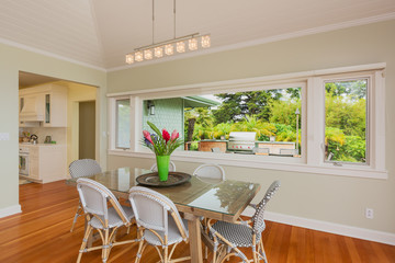 Living and dining room