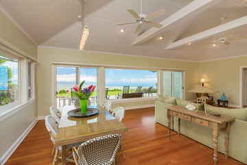 Living and dining room