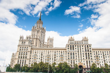 Fototapeta premium Kotelnicheskaya Embankment Building